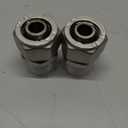 air line kit Maxline M8002 Straight Fitting for 1/2-Inch Tubing with 1/2-Inch Male NPT Thread(Pack of 2)