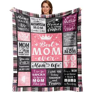 Gifts for Mom, Birthday Gifts for Moms, Gifts for Mothers Christmas, Mama Birthday Gifts for Valentines Christmas Mother's Day, Mommy Blanket Best Mom Gifts Ideas 60"x50"