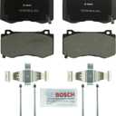 BOSCH BP1149 QuietCast Premium Semi-Metallic Disc Brake Pad Set - Compatible with Select Chrysler 300; Dodge Challenger, Charger, Magnum; Jeep Grand Cherokee; FRONT