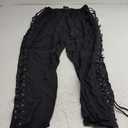 ThePirateDressing Medieval Renaissance Pirate Cosplay Costume Mens Lace-Up Pants XXL