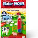 Melissa & Doug Water Wow! Mess Free Coloring Book, Reusable Water-Reveal Activity Pad, On The Farm, Travel Toys, Party Favors, for Toddlers & Kids Ages 3+