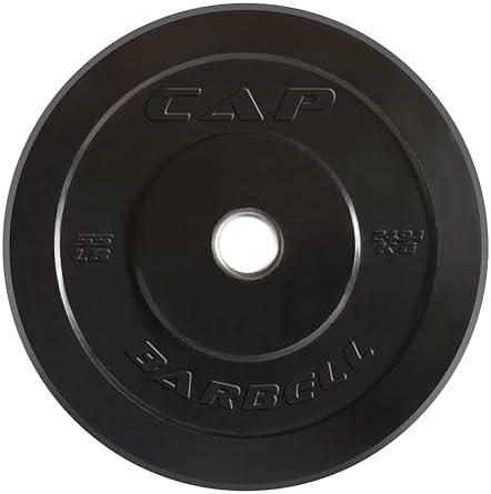 CAP Barbell Rubber Olympic Bumper Plate | 55lb Plate
