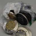 LYHOPE Solar Ground Light Outdoor, 16 Pack 8 LED Solar Disk Lights Waterproof Garden In-ground Pathway Lights Landscape Lighting for Lawn,Yard,Deck,Patio,Walkway (Warm White)