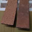 20 Pcs Red Thin Wall Brick Veneers, 2.4" x 7.9" for Kitchen Backsplash, Fireplace, Living Room, Interior and Exterior Wall Decoration (3.5 sq.ft)