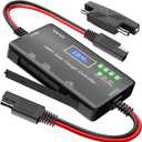 Sunapex MPPT Solar Charge Controller: 12V 10A Charge Controllers for Solar Panels with LCD Display LED Indicate Type-C USB Output - Smart Regulator for RV Boat Car Battery - Supports AGM Gel LiFePO4