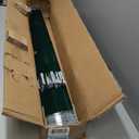 FOREHOGAR Metal Fence Post 4 Feet Green, Pack of 15, T Posts for Wire Fence, No Dig Steel U Post Fencing for Lawn Garden Wire Mesh Fence Poles Sign Outdoor Light Duty