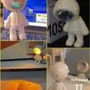 Sunset Projector Astronaut Night Light Led Aura Lamp for Photography/Party/Bedroom/Living Room/Tiktok Live Decor, Selfie with Battery, Christmas/Birthday Gifts for Women/Girls