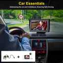 USB C to 12V Adapter, USB C to 12V Cigarette Lighter Adapter PD3.0 Type C Male to 12V Cigarette Lighter Socket Female Cable for Dash Cam Power Bank GPS Car Led Light Strips 2 Pack