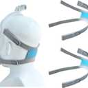 GJX 2 Packs Replacement Airfit/Airtouch F30i Headgear Adjustable CPAP Mask Headgear Straps Compatibility with Airfit F30i(without Clips Mask Frame)