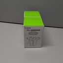 2 x AUVON Large Pill Organizer, Pill Dispenser for Holding 6 Various Vitamins, Pill Box Case with Anti-Mixing & Wide Opening Design, Easy to Retrieve Meds, Includes 20 Pcs Stick-on Labels (Black)