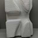 Side Sleeper Pillow with Arm Hole, Shoulder Relief System, Arm Pillow for Neck and Shoulder Pain, Premium Memory Foam, Suitable for Side, Back and Stomach Sleepers - White (6in Height)