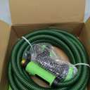 NON-EXPANDABLE Garden Hose 25ft x5/8'', Heavy Duty Flexible Water Hose with 10-Function Sprayer, Lightweight, Leak Proof, Durable Fabric Skin, Pressure Resistant for Yard, Outdoor