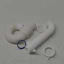 Flexible P Trap for Bathroom Sink, Flex Drain Pipe for Bathroom Sink Drain Kit and Kitchen Sink Drain Kit, 1-1/2" or 1-1/4" Expandable Sink Trap, Slip Joint or Direct Connection 1/2 Inch P Trap Kit