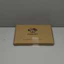 PHOEPET Reflective Dog Harness Large Breed Adjustable No Pull Vest with Handle 2 Metal Rings 3 Buckles [Easy to Put on & Take Off](XL, Orange)