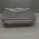 9x13 Aluminum Foil Pans with Lid, 10 Pack Disposable Trays Half Size Heavy Duty Tin Pans Deep Food Containers For Cooking, Meal Prep, Baking, Roasting, Chafing, Heating or Steam Table