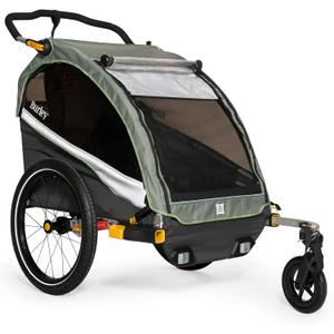 Burley DLite X, 1 and 2 Seat Kid Bike Trailer & Stroller