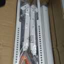 No Drill Window AC Support Bracket: Adjustable Air Conditioner Support Bracket, Heavy Duty, Fits Single & Double-Hung Windows, Universal Units for 5000-24000 BTU, Up to 350 lbs
