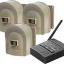 1/2 Mile Hosmart Driveway Alarm Wireless Sensor System & Driveway Sensor Alert System Weatherproof Security Outdoor Motion Sensor & Detector