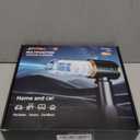 JIXINMIYUE Car Handheld Vacuum Cordless: Car Vacuum Cleaner with 16000Pa Ultra-Strong Suction, Brushless Motor & HEPA Filter - Lightweight Design for Drivers and Office Workers - Charcoal