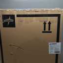 Medline Comfortable Folding Wheelchair with Swing-Back, Desk-Length Arms and Elevating Footrests, 20W x 16D Seat