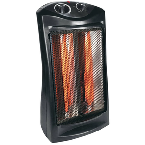 1500W Infrared Quartz Heater with Thermostat