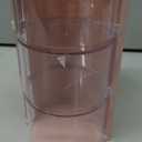 Hair Accessories Organizer with Hair Brush Holder, Rotatable Makeup Brush Holder for Necklaces, Earring, Bracelet, Ring, Makeup Brushes, Hair Clip and Hair Accessories (Pink, 3-Layer)