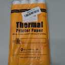 4 Rolls Thermal Paper 8.5 x 11 for Portable Printer, Compatible with D810/ M834/ MT610 Pro Wireless Printers for Home Use and Travel as Letter Paper