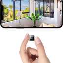 Mini Wireless Security Camera, Small Home WiFi 1080P Micro HD Magnetic Nanny Cam with Motion Detection, Cloud & SD Storage, Night Vision, Tiny Cameras for Home Pet Baby Office Indoor Outdoor