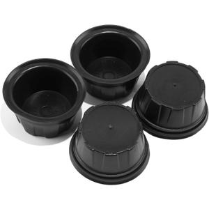 4PCS Wheel Center Caps 70MM 2.76Inch Center Caps for FourTrax Foreman Rancher Recon Wheel Center Hub Caps Cover Black Rim Hub Caps Accessories, Replace 44732-HC4-000