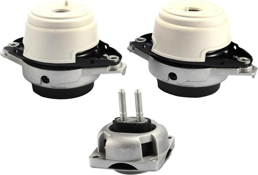 3PCS 1662405817 1662405917 1662400518 Transmission & Engine Motor Mounts Kit Fit for Mercedes-Benz 2011-2020 GLE GLS GL M-Class C292 W166 X166 GLE320 GLE400 GLS320 GLS400 GL400 GL450 GLS450