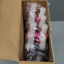 Auoxer Fitness Exercise Weighted Hoops, Lose Weight Fast by Fun Way to Workout, Fat Burning Healthy Model Sports Life, Detachable and Size Adjustable Design (Fuchsia)