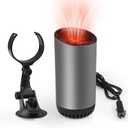 Car Heater, 12V 150W Portable Car Heater, 2 in 1 Fast Heating and Cooling Defroster Defogger Plug into Cigarette Lighter