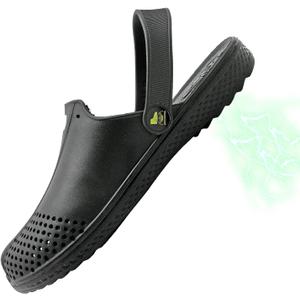 Grounding Clogs Earthing Shoes for Men Women Connecting to the Earth Grounded Therapy Slippers Sandal Unisex (Black), Size: 9 Women/7 Men