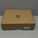 VOMIRA Ankle Boots for Women Chunky High Heel Sqaure Toe Side Zipper Pu Leather Stretch Boots Platform GoGo boots (9)