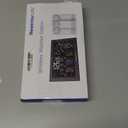 Newentor Weather Station Wireless Indoor Outdoor Thermometer, Color Display Digital Weather Thermometer with Atomic Clock, Barometric Pressure, Forecast Station with Adjustable Backlight, Black