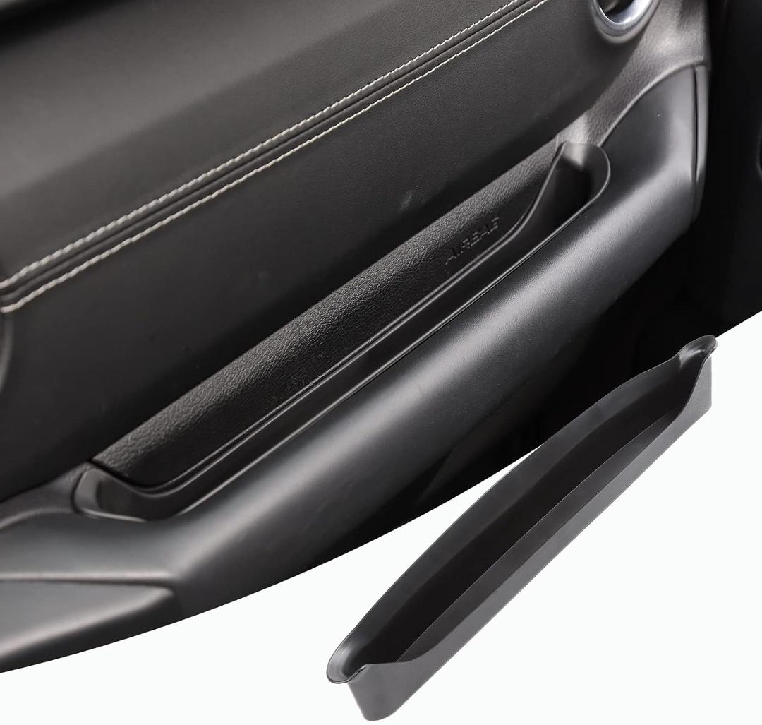 for Wrangler JL Grab Tray Passenger Handle Storage Box for Jeep Wrangler JL JLU Gladiator JT 2018 2019 2020 2021 2022 2023 Black Interior Accessories