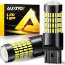 AUXITO 7440 7443 LED Bulb, Super Bright 7441 7444 992 W21W LED Bulbs with Projector for Reverse Tail Brake Signal Back Up Parking Marker Lights, 6000K White