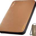 LOSTHORIZON Air & Foam Camping Mattress, Self-Inflating Sleeping Pad, 4.5" Thick, with Air Pump, Full
