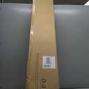 EDISHINE LED Corner Lamp, Set of 2 Minimalist Dimmable Tall Light with Remote, 57.5" Floor Lamps for Living Room, Bedroom, Home Office, 7 Color Temperature 2700-6000K (Black)