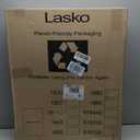 Lasko Oscillating Pedestal Fan - Lasko Fan with Adjustable Height and 3 Cooling Speeds, Portable, 18", White, 1820, 54.5 In. Tall