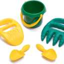 Step2 Naturally Playful Sand Table, Kids Sand Activity Sensory Table, 5 Piece Accessory Kit, Toddler Summer Outdoor Toys, 2+ Years Old, Medium