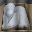 100% Waterproof King Size Mattress Topper, Thick Pillow Top Mattress PadUp to 21 Inch Deep Pocket,Soft Breathable Mattress Pad for Back Pain, Protector Cover(White)