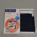 JOBST forMen Compression Socks 20-30 mmHg Knee High, with SoftFit Band, Closed Toe, Navy, X-Large