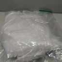 Crweety 50 Pcs White Organza Bags 6x9 Inches, Large Mesh Gift Bags Drawstring, Jewelry Pouches Treat Sachet Goodie Mesh Bag Drawstring for Wedding Party Favors Baby Shower & Easter Gifts (1 Count (Pack of 50))