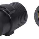 ONETAK NEMA 10-50P to 14-50R 120V/240V Compact 50 Amp 3 Prong Male Plug to 50 Amp 4 Prong Female Receptacle Generator RV Welder Dryer Stove Power Cord Adapter Connector