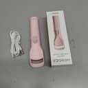Heated Eyelash Curlers, Electric Lash Curler with Innovative Heating Silicone Pad for Lifted Lashes 24 Hours,Quick Rechargeable 600mAh Battery EC2001 (Pink)