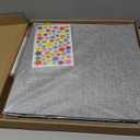 Zesthouse Photo Album Self Adhesive Pages, 60 Pages Magnetic Scrapbook Albums with Sticky Page, Photos Album Holds 8x10 & 5X7 & 4x6 & 6x8 & 3x5, Large Picture Book Ideal Gift for Family Wedding Baby (Grey)