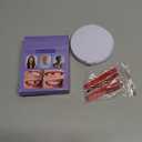 DIY Denture Kit for Smile Look Custom Fit Fake Teeth Set with Upper & Lower Plates, Resin Material, Easy At-Home Use for Visual Enhancement