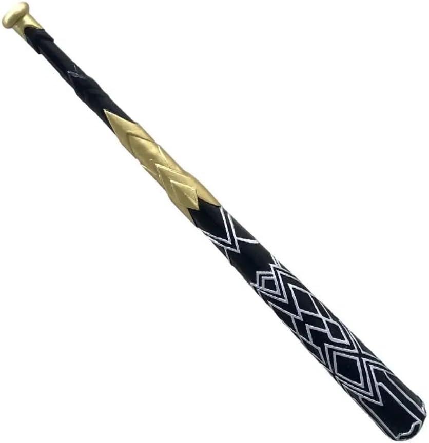 Trailblazer Protagonists Baseball Bat Cosplay Props for Halloween Christmas Party (90cm, Black)