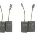 316046800 WE9-125 WE14-125 259 Carbon Brush Set Durable WE14-150 WP8-115 Grinder T1D Replacement 4pcs for Metabo
